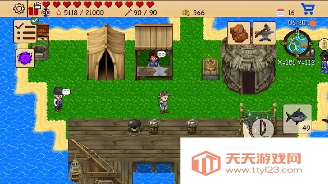 生存RPG5:海盗冒险之旅(海盗冒险游戏)v2.5.9 安卓版截图1