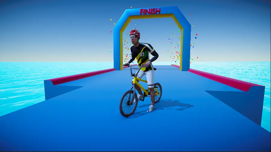 疯狂自行车特技安卓版手机版v0.1 官方正版截图3