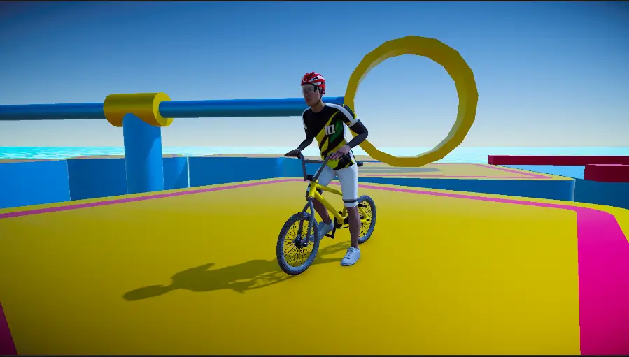 疯狂自行车特技安卓版手机版v0.1 官方正版截图0