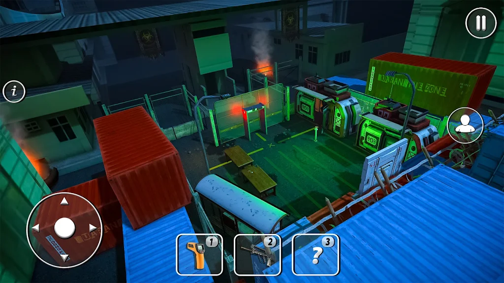 扫描协议:感染行动(疫情防控模拟游戏)v0.1 安卓版截图2