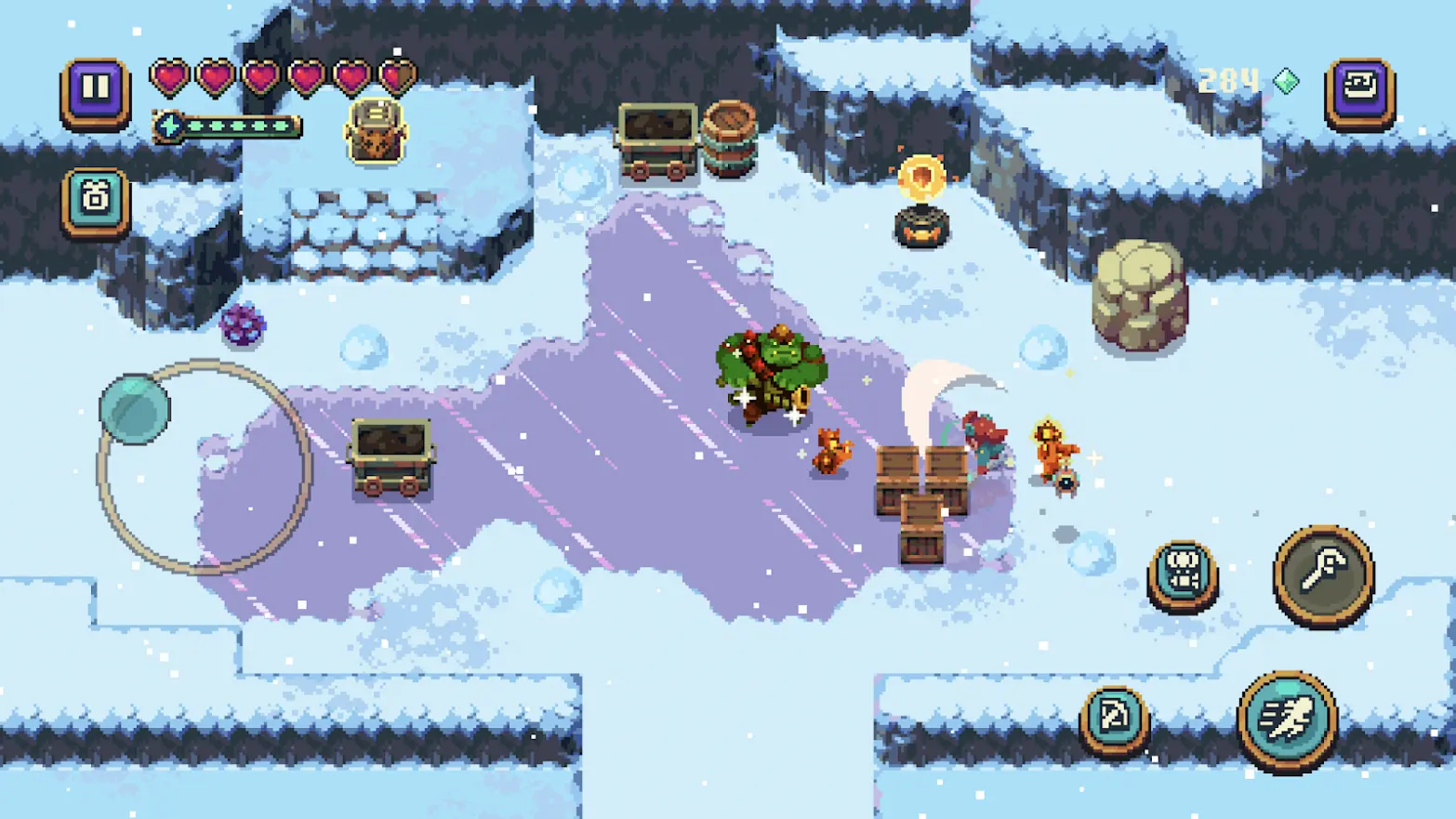 烁石物语解锁完整版(冒险roguelite游戏)v1.8.349 安卓版截图3