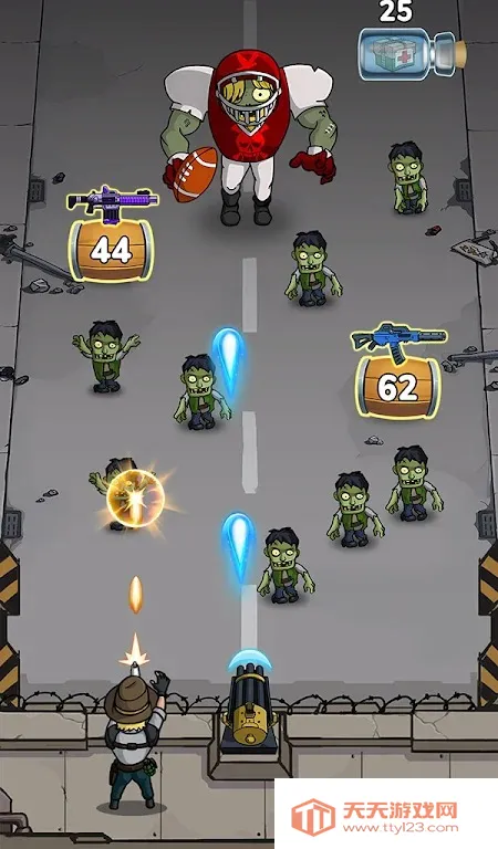 僵尸战争:空闲防御(僵尸末日防御游戏)v298 官方正版截图1