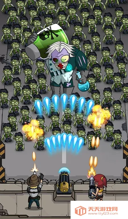 僵尸战争:空闲防御(僵尸末日防御游戏)v298 官方正版截图2