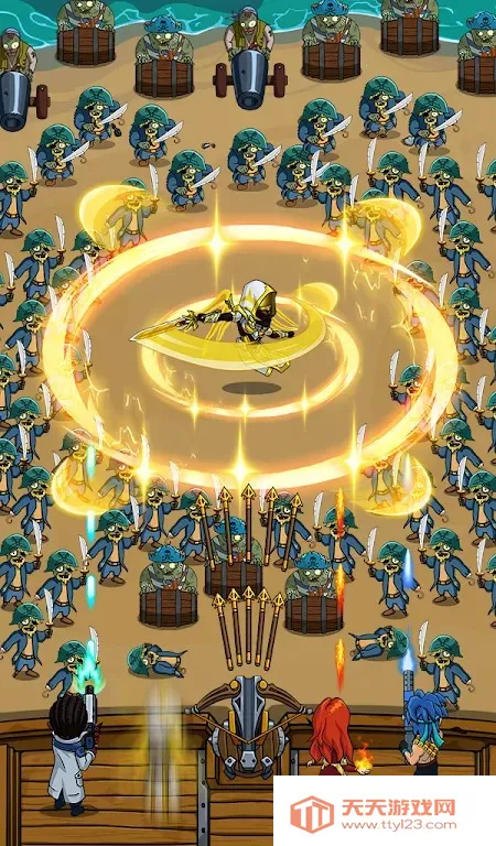 僵尸战争:空闲防御(僵尸末日防御游戏)v298 官方正版截图4