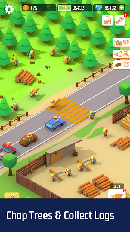 伐木大亨:放置帝国(伐木大亨放置)v1.0.0 安卓版截图2