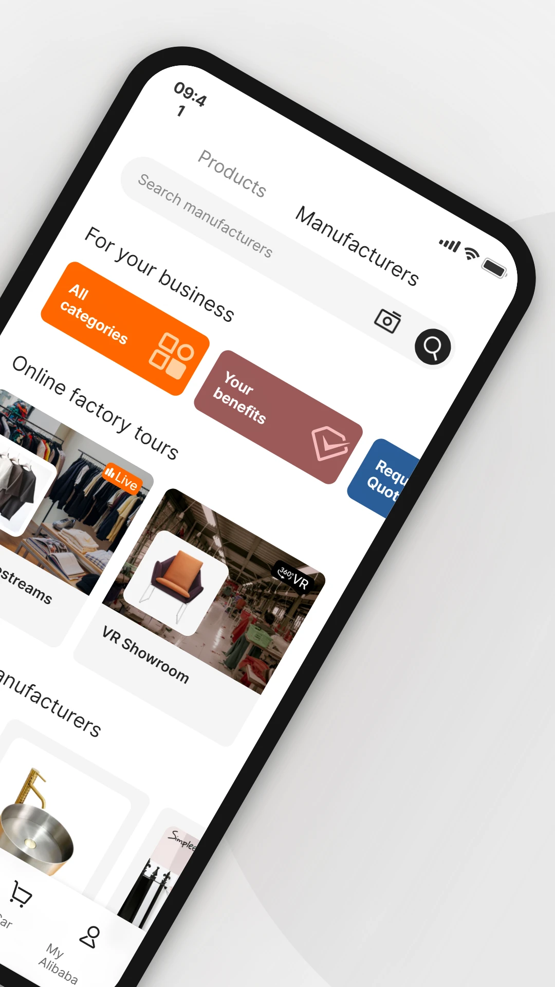 Alibaba.com(B2B交易平台)截图2