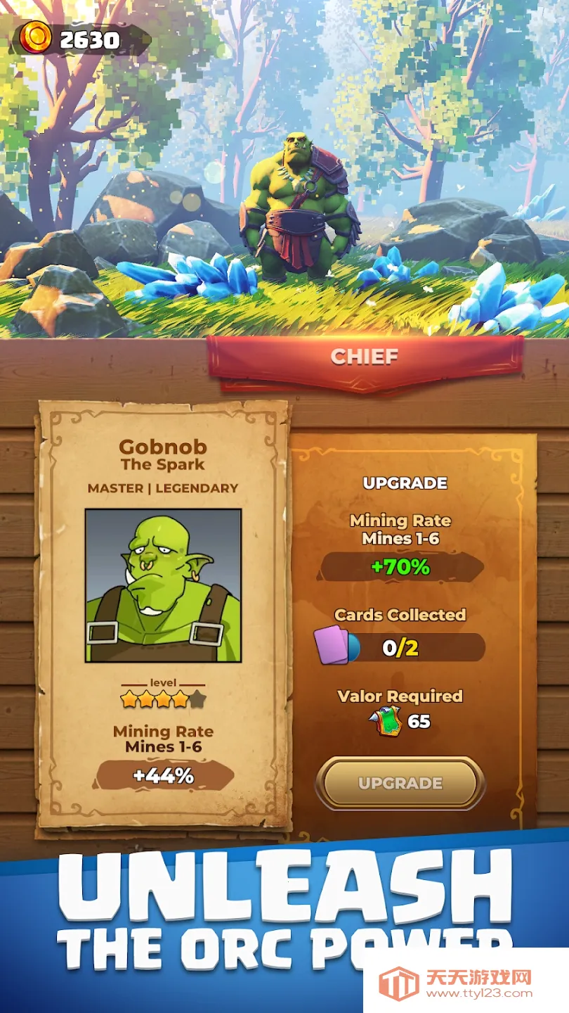 矿石工艺:兽人采矿营地辅助菜单(兽人采矿模拟游戏)v0.26.2 免费版截图0