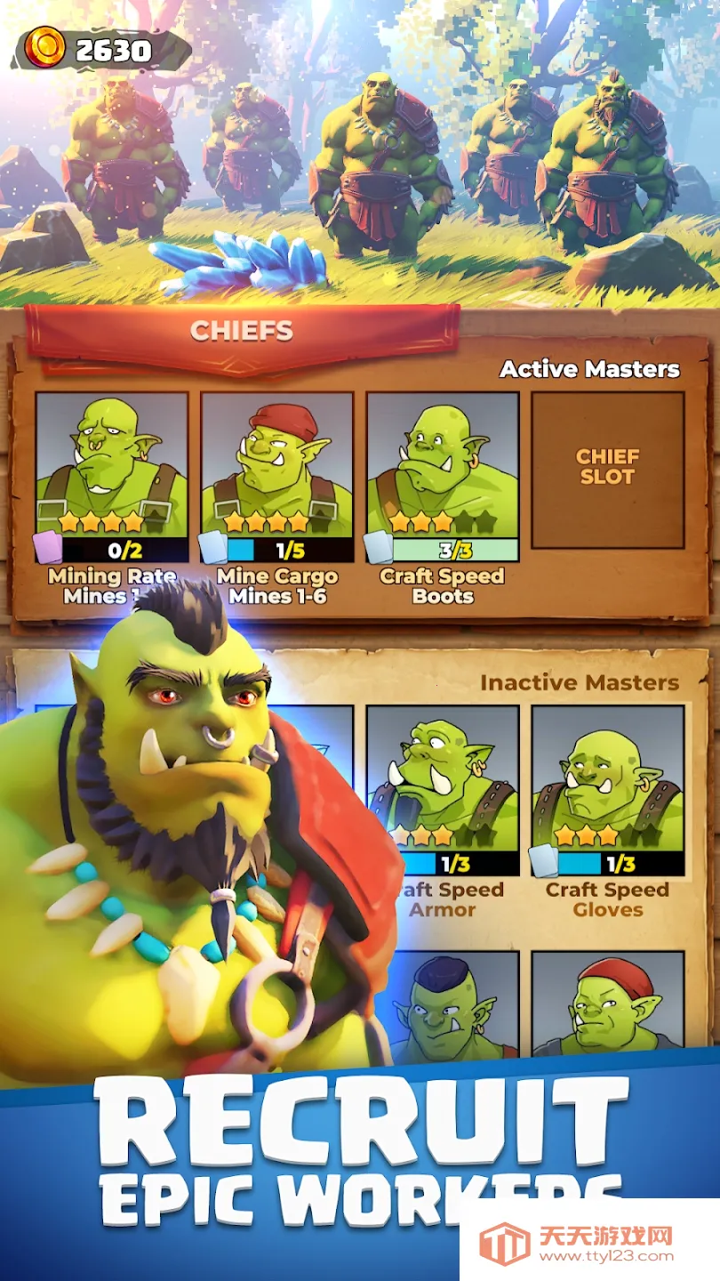 矿石工艺:兽人采矿营地辅助菜单(兽人采矿模拟游戏)v0.26.2 免费版截图4