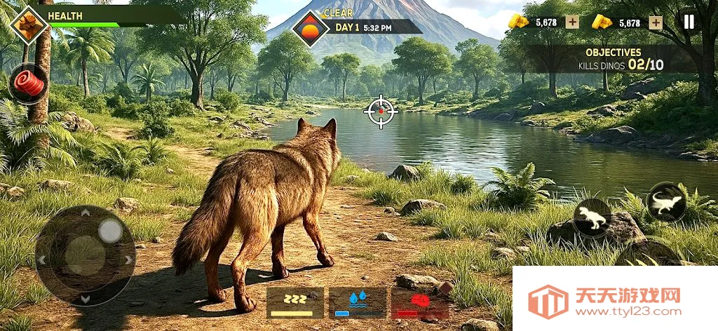 侏罗纪原始动物模拟器最新手机版v0.0.10 手机版截图1