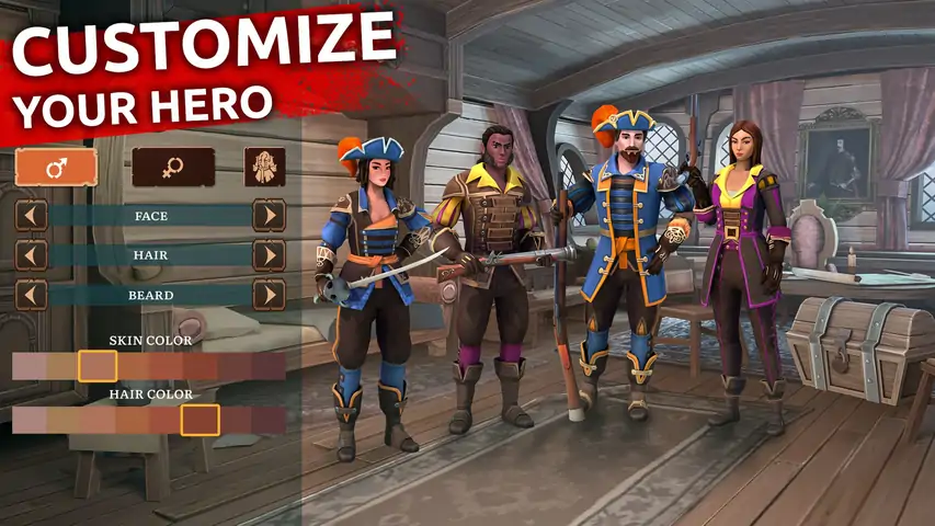 叛变:海盗生存辅助菜单2026官方正版v0.70.2 手机版截图0