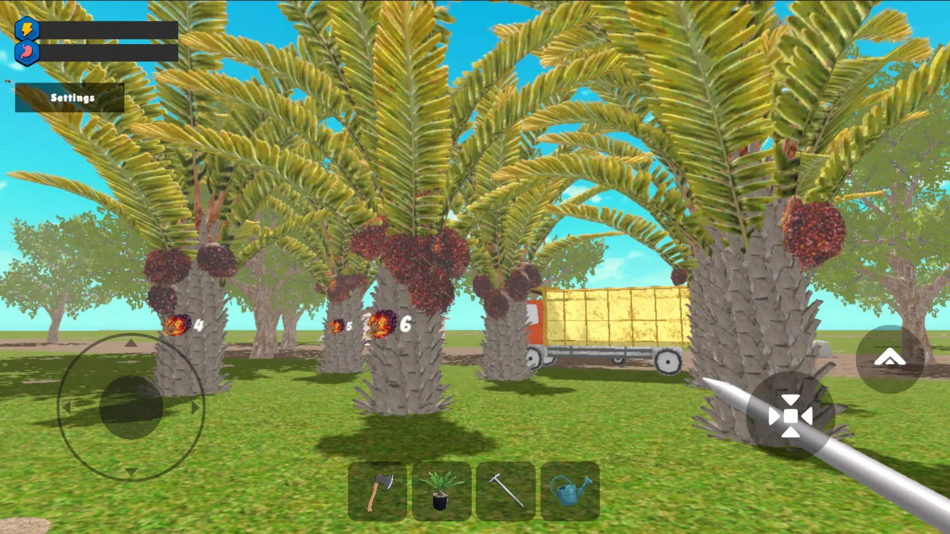 棕榈油种植园模拟器使用强加版2026官方正版v1 手机版截图0