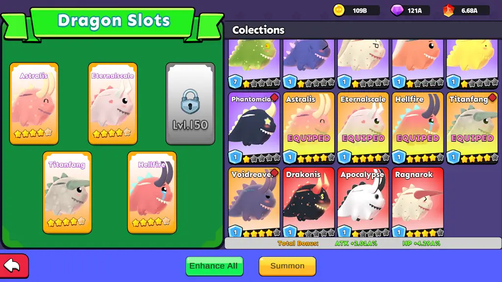 龙魂放置:抽卡 RPG(龙族放置抽卡游戏)v0.1.6 安卓版截图1