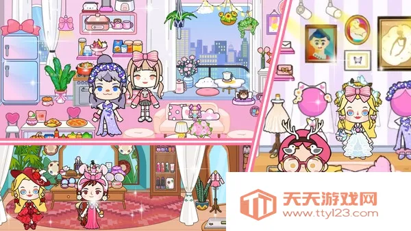 樱桃小镇梦想豪宅(豪宅建筑创意游戏)v1.0 手机版截图1