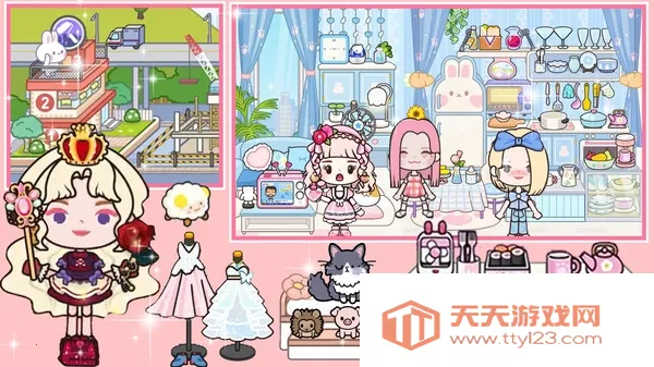 樱桃小镇梦想豪宅(豪宅建筑创意游戏)v1.0 手机版截图0