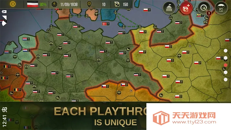 战术与战略2解锁所有国家(二战策略战争手游)v4.1.4 官方正版截图1