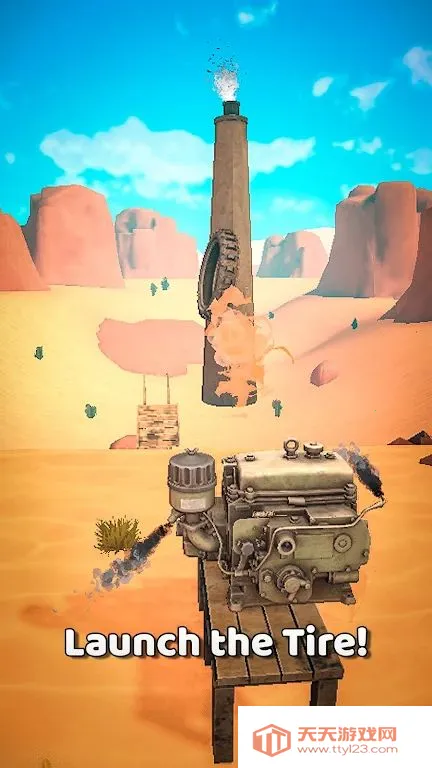 发射轮胎(轮胎弹射游戏)v0.1.3 免费版截图0