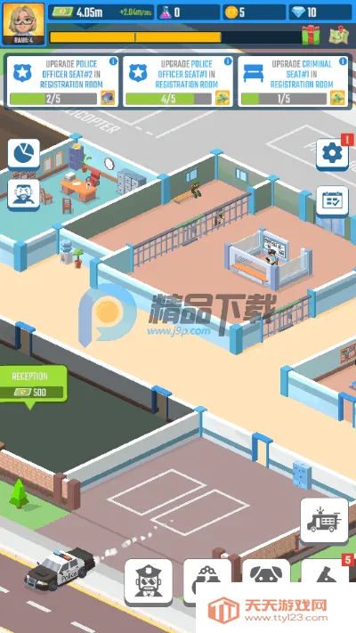 警察局大亨MOD内置悬浮菜单版(警局模拟经营游戏)截图2