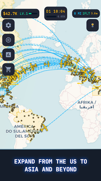 闲置飞行管理器(航空模拟经营游戏)v1.0.1 免费版截图0