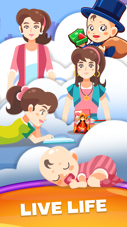 点点人生模拟去广告(人生模拟游戏)v0.03 官方正版截图0