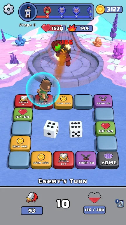 骰子士兵:神秘城堡2026最新版本v1.0.1 手机版截图3