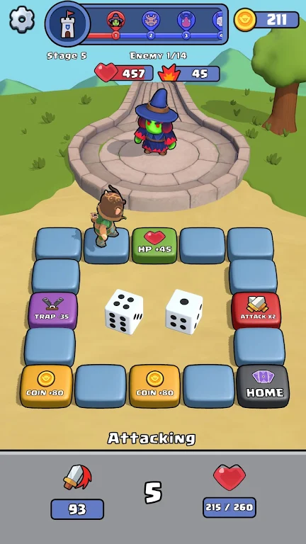 骰子士兵:神秘城堡2026最新版本v1.0.1 手机版截图2