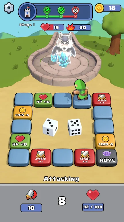 骰子士兵:神秘城堡2026最新版本v1.0.1 手机版截图0