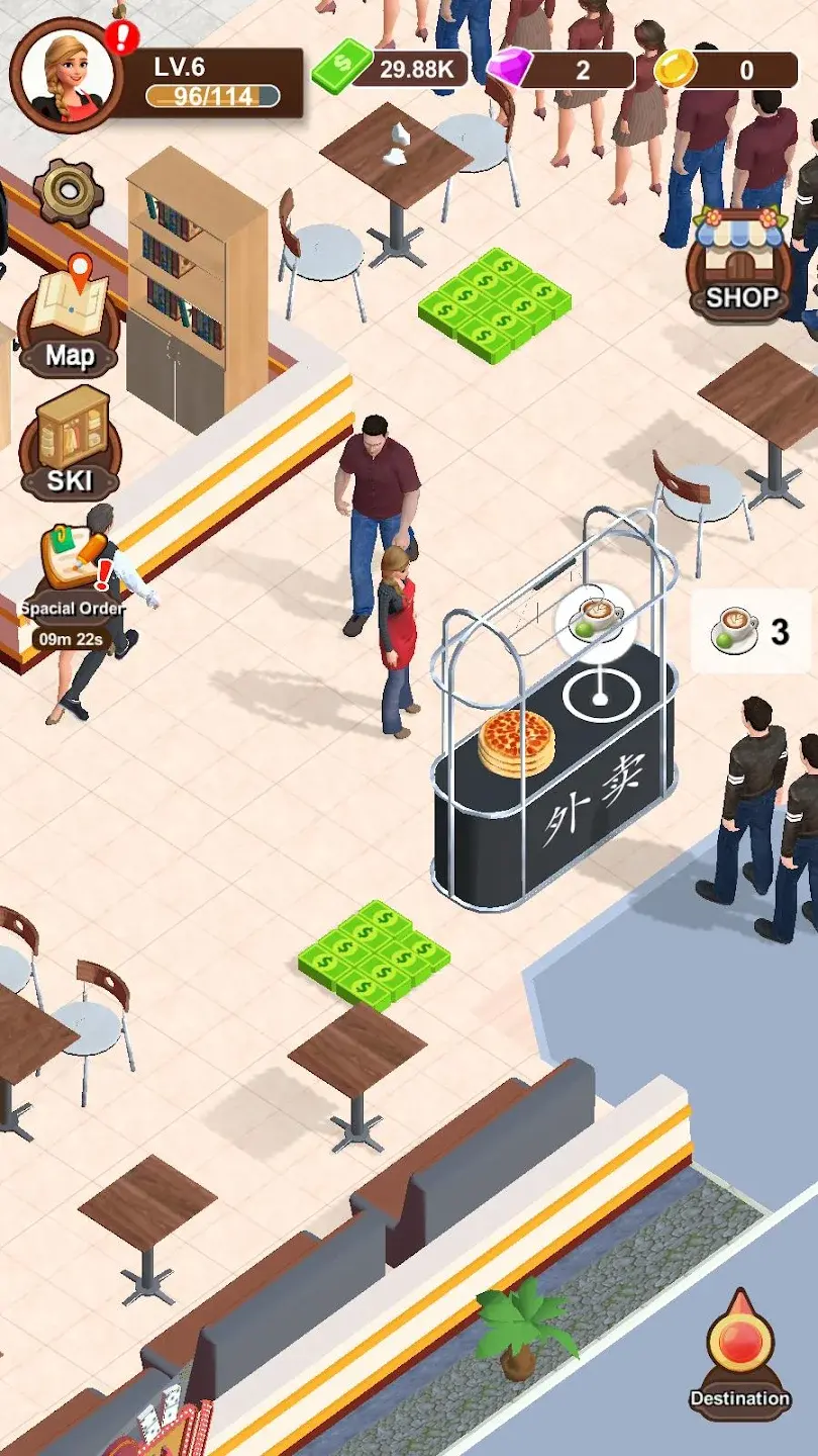 披萨天堂免内购(披萨店经营游戏)截图2