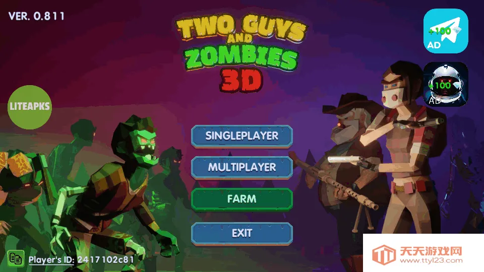 �����һ�ͽ�ʬ2�������ײ˵�v1.1.3 �ֻ����ͼ2