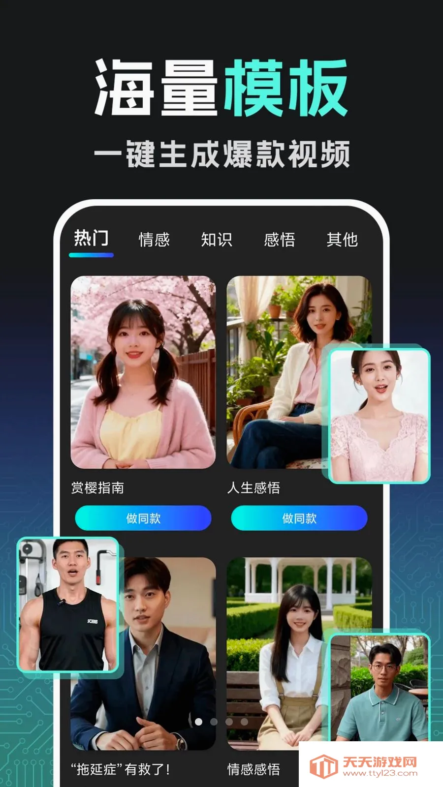 口播AI视频生成大师(AI视频生成工具)v1.0.0 官方正版截图0