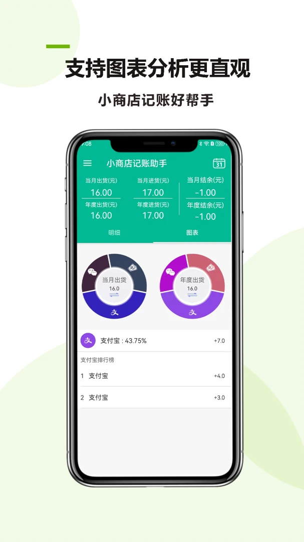 小商店记账助手(商铺记账管理)v26.04.24 安卓版截图1