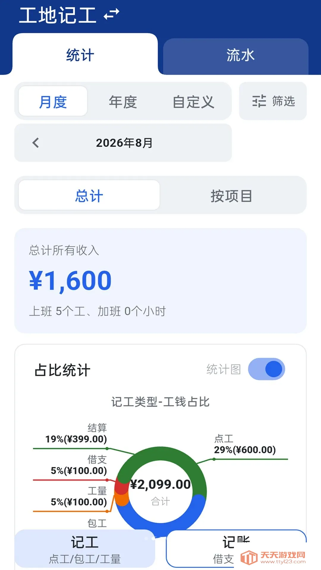 灵活记工记账(记工记账软件)v1.0.0 免费版截图4