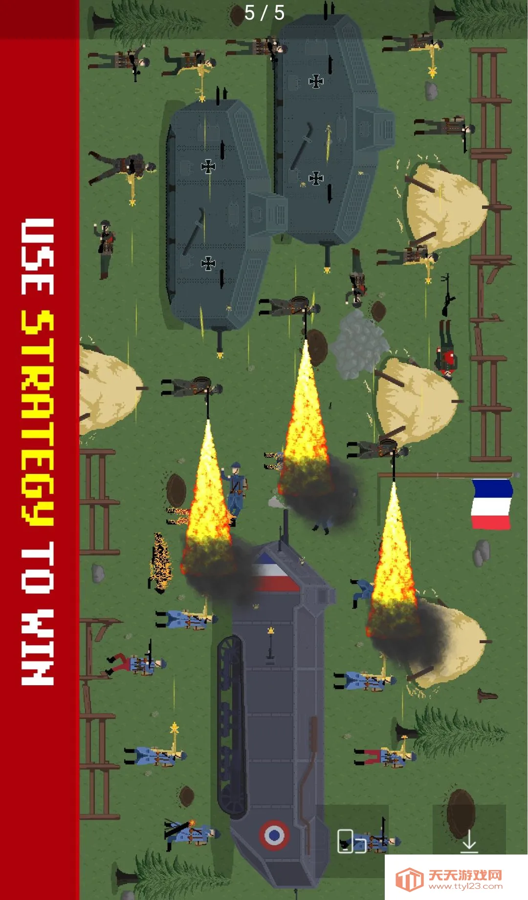 Trench Warfare WW1��Ϸ���ޱ�(һսǵ��ս��Ϸ)v2.6.7 ��׿���ͼ1